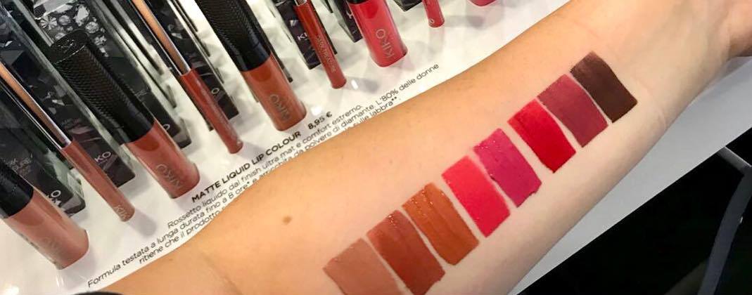 Swatches Matte Liquid Lipcolour Kiko Dark Treasure 